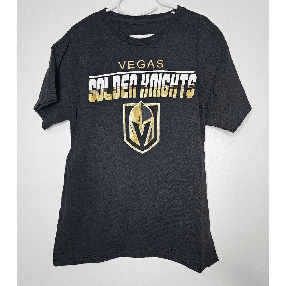Vegas Golden Knights NHL Hockey Speed T-Shirt Size Youth L Large VGK Viva Las